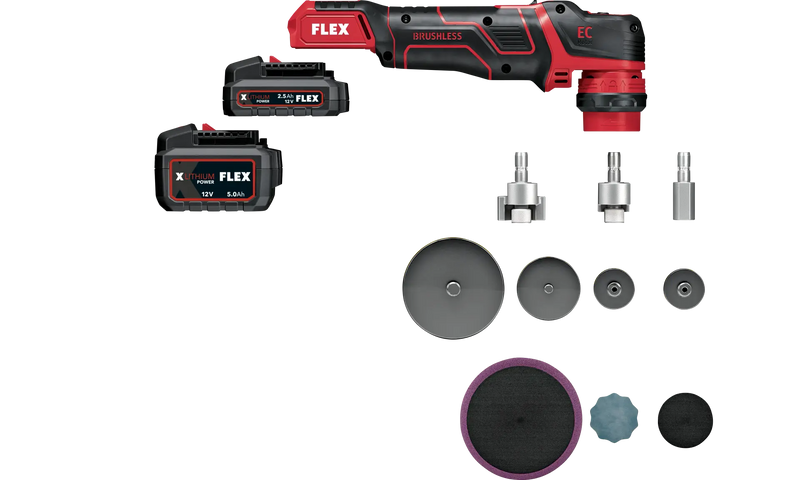 Load image into Gallery viewer, Flex PXE 80 12-EC Cordless Mini Polisher Kit - NEW Version 12 Volt
