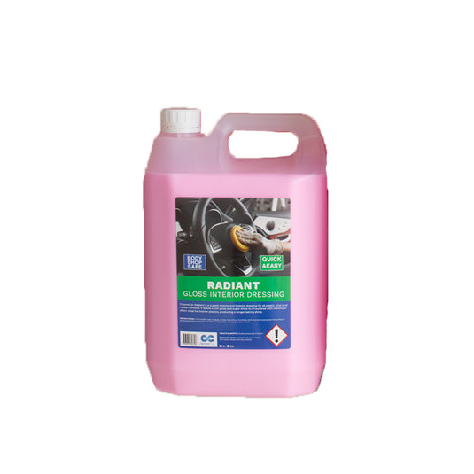 CleanerCar Radiant Pink Glossy Dash Polish Interior Trim Dressing