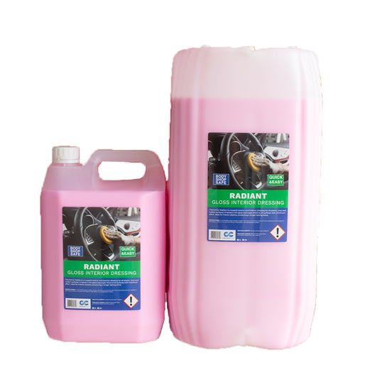 CleanerCar Radiant Pink Glossy Dash Polish Interior Trim Dressing