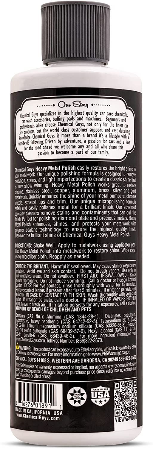 Load image into Gallery viewer, Chemical Guys Heavy Metal Polish 473ml (16oz)
