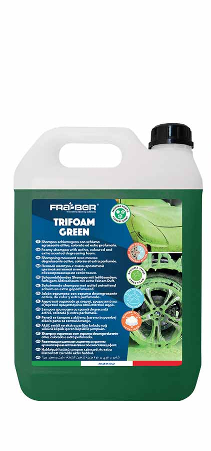 Load image into Gallery viewer, Fra-Ber TriFoam Green Shampoo 4.5L
