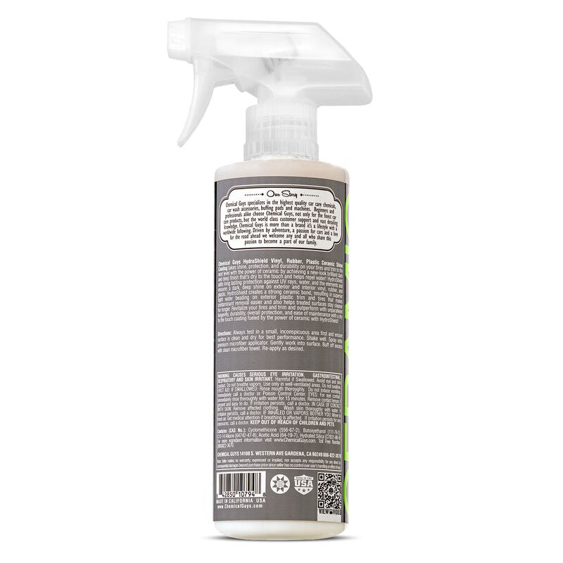 Load image into Gallery viewer, Chemical Guys Hydroshield Vinyl, Rubber, Plastic Ceramic Coating 473ml (16oz)
