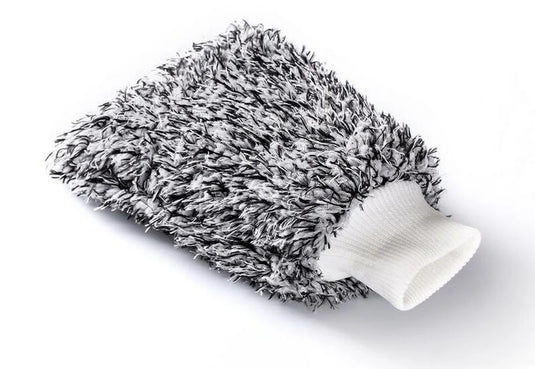 CleanerCar Pro Range Black & White Microfibre Wash Mitt
