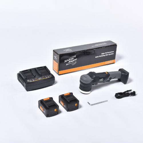 ShineMate Cordless Dual Action Polisher Kit EB351 - 3/12