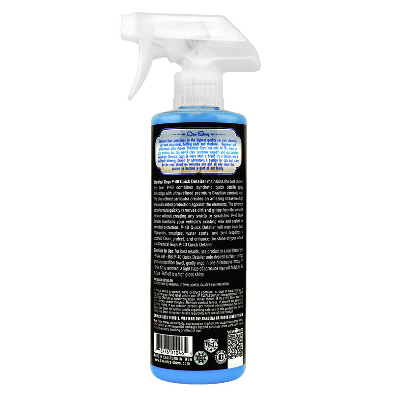 Load image into Gallery viewer, Chemical Guys P40 Quick Detailer Natural Carnauba Shine 473ml (16oz)
