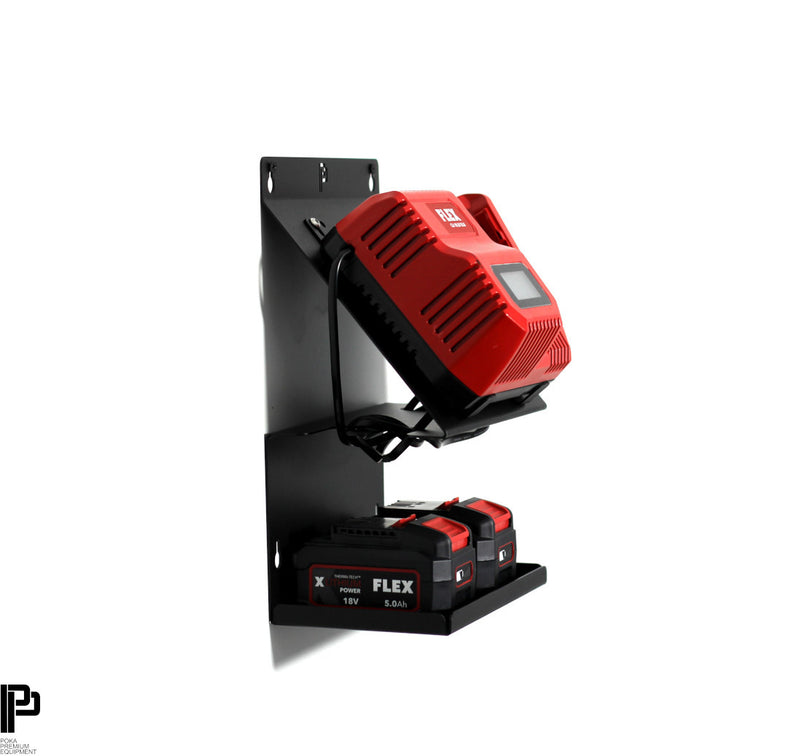 Load image into Gallery viewer, Poka Premium Battery &amp; Charger Wall Mounted Holder - WLB
