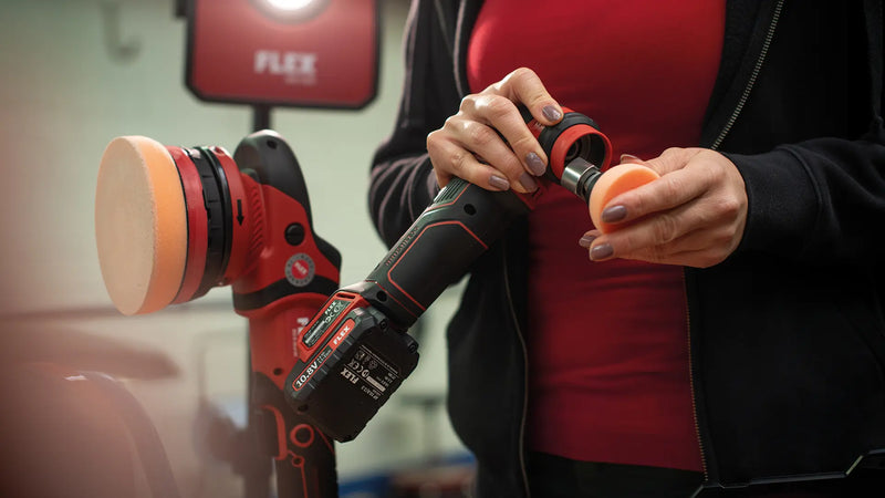 Load image into Gallery viewer, Flex PXE 80 12-EC Cordless Mini Polisher Kit - NEW Version 12 Volt
