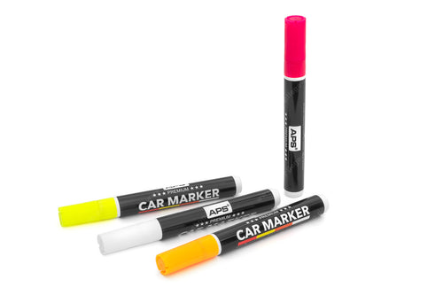 APS Professional Car Paint Marking Pens 4-Pack