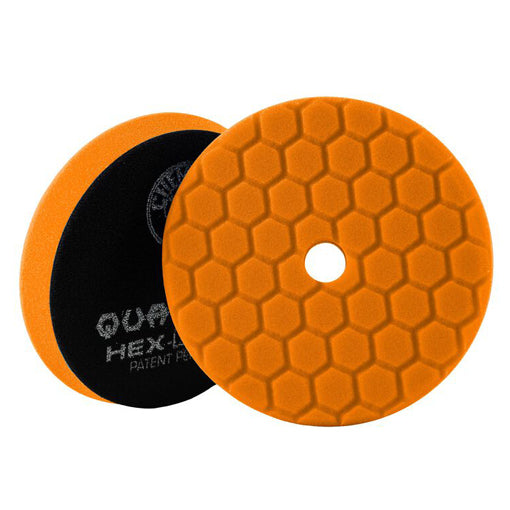 Load image into Gallery viewer, Chemical Guys Orange Hex Logic Quantum Medium - Heavy Cutting Pad
