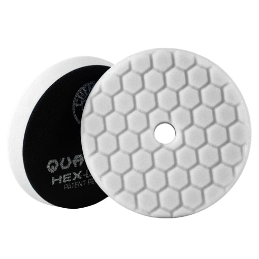 Chemical Guys White 5.5'' Hex Logic Quantum Light - Medium Polishing Pad