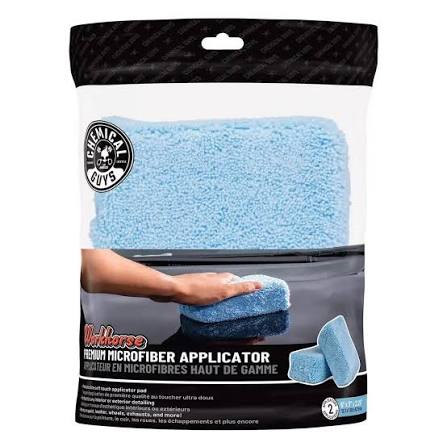 Load image into Gallery viewer, Chemical Guys Premium Grade Microfiber Applicators 2 Pk
