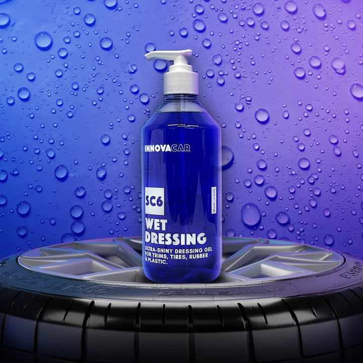 Load image into Gallery viewer, InnovaCar SC6 Wet Look Tire Dressing 500ml

