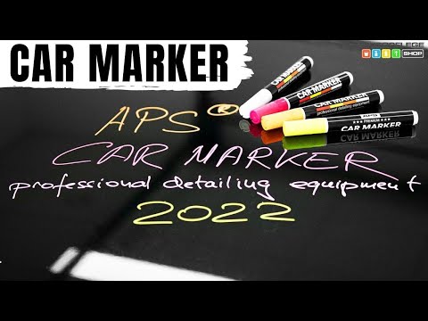 Load and play video in Gallery viewer, APS Professional Car Paint Marking Pens 4-Pack
