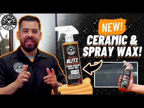 Load and play video in Gallery viewer, Chemical Guys HydroBlitz Hybrid Ceramic Spray Wax 473ml (16oz)
