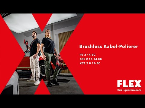 Load and play video in Gallery viewer, Flex PE 2 14-EC C Rotary Polisher ( Brushless Motor ) - NEW
