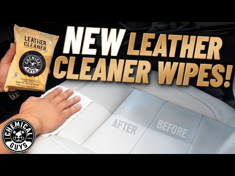 Load and play video in Gallery viewer, Chemical Guys Leather Cleaner Wipe 50pk
