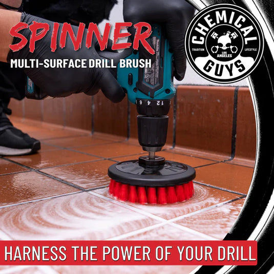 Chemcial Guys Spinner Carpet Drill Brush - Heavy Duty