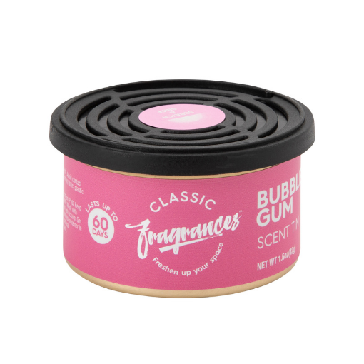 Designer Fragrances Bubblegum Classic Tin Air Freshener