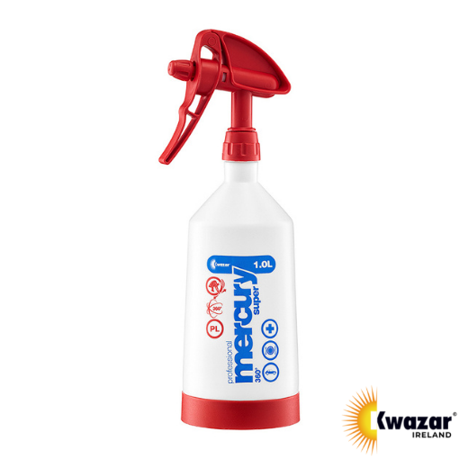 Kwazar Mercury Super 360 Pro+ 1L Sprayer ( Red )
