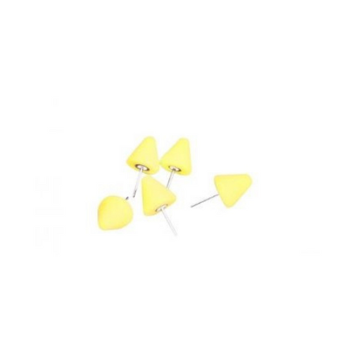ShineMate Yellow Polishing Cone 5Pk For Flexible Polisher Kit