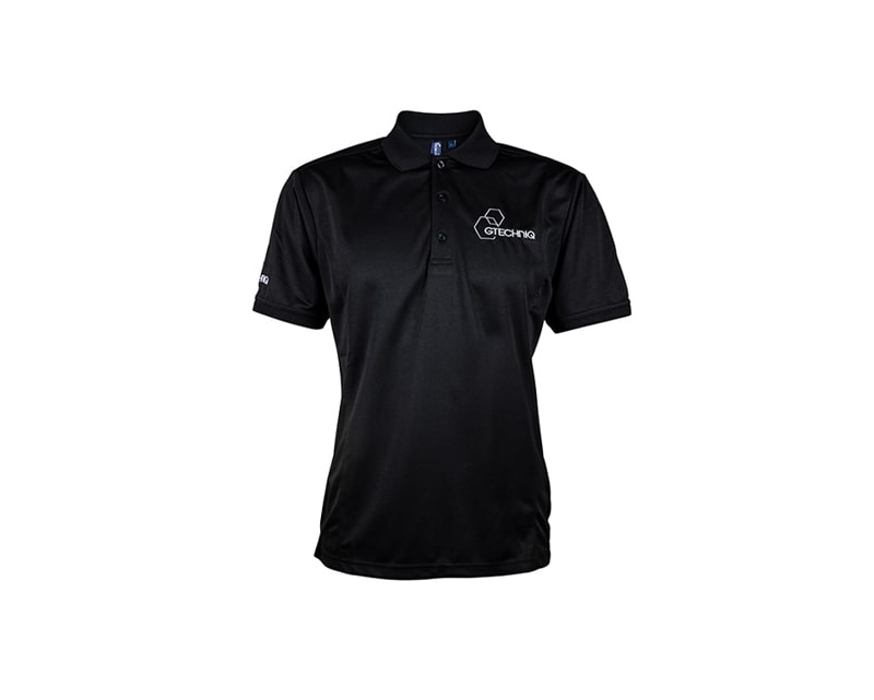 Load image into Gallery viewer, Black Technical Polo Shirt
