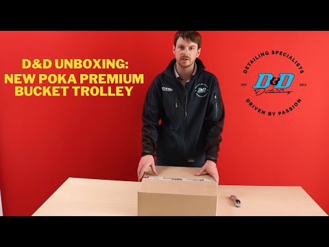 Load and play video in Gallery viewer, Poka Premium Detailing Bucket Trolley WWP
