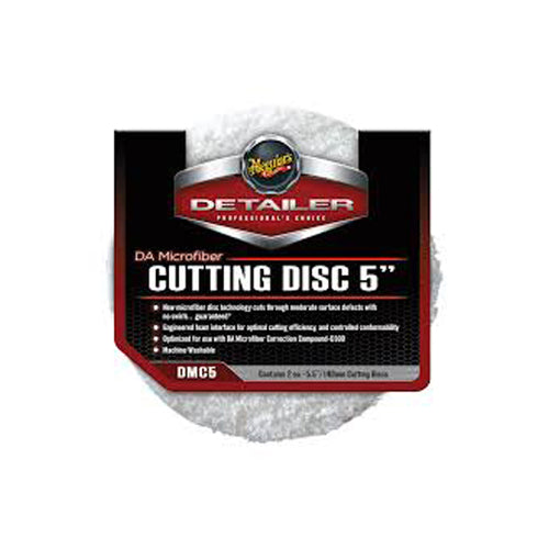 Meguiars DA Microfibre Cutting Discs 5″ (2 Pack)